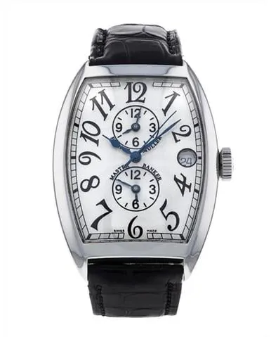 Franck Muller Master Banker 6850 MB 47mm White gold White