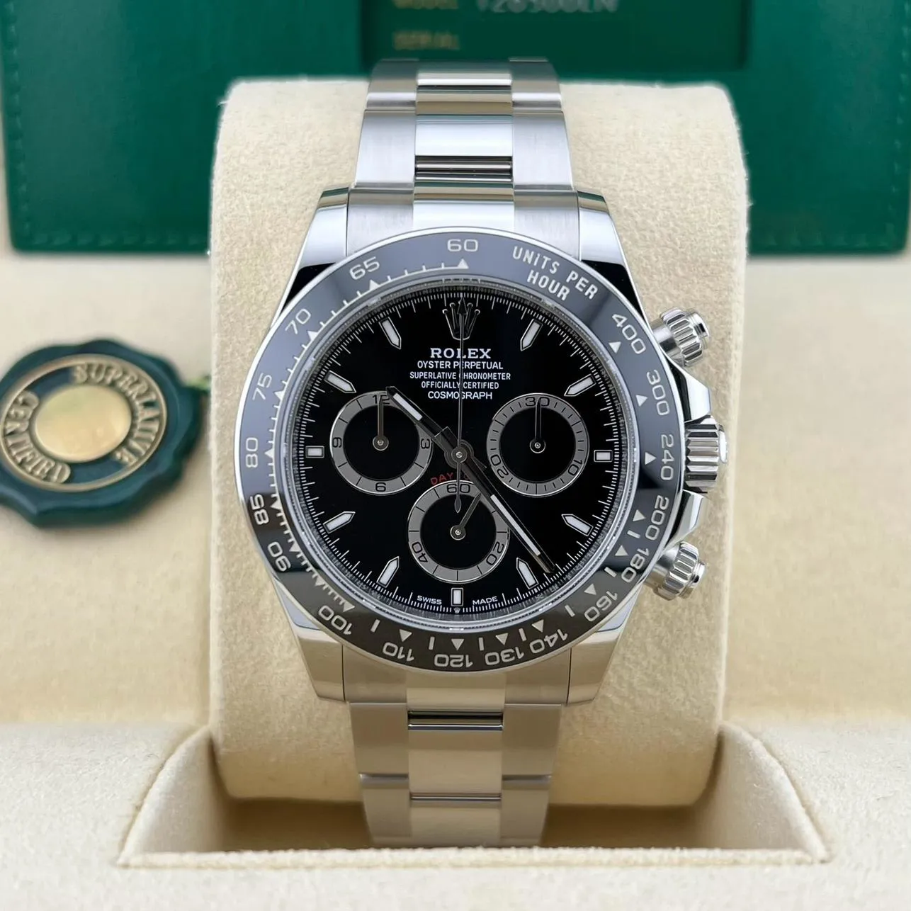 Rolex Daytona 126500LN-0002 40mm Oystersteel Black