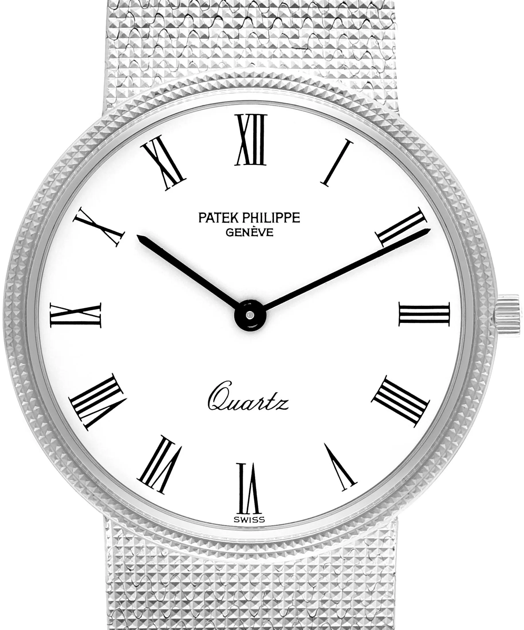 Patek Philippe Calatrava 3744/1G 33mm White gold White