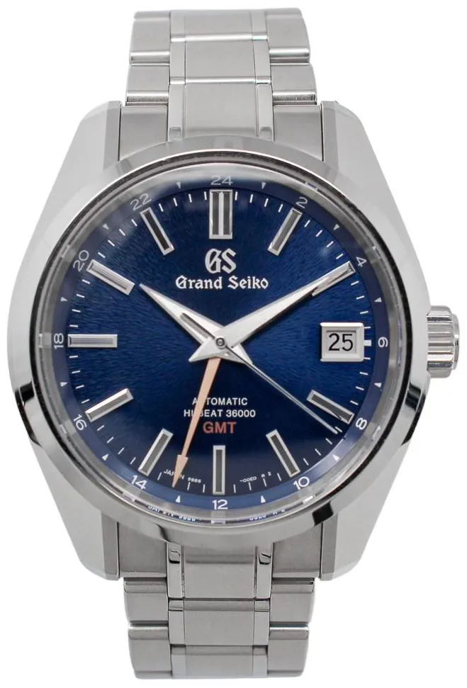 Grand Seiko Hi-Beat SBGJ235 40mm Stainless steel Blue