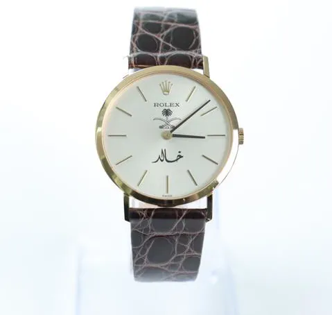 Rolex Cellini 4112 32mm Yellow gold White 3