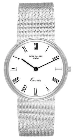 Patek Philippe Calatrava 3744/1G 33mm White gold White 3