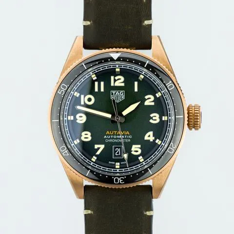 TAG Heuer Autavia WBE5190.FC8268 42mm Bronze Green