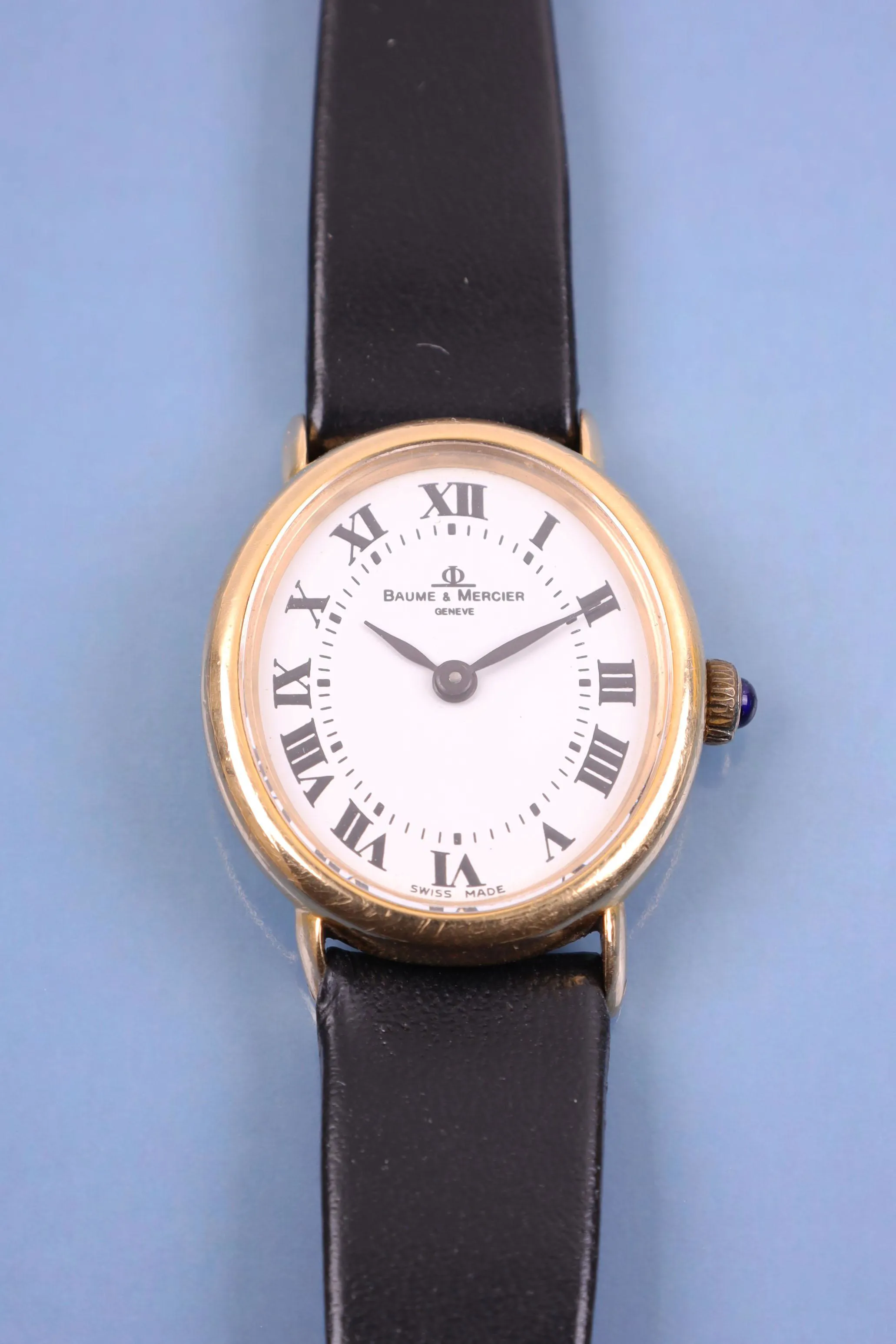 Baume & Mercier 22mm Yellow gold White