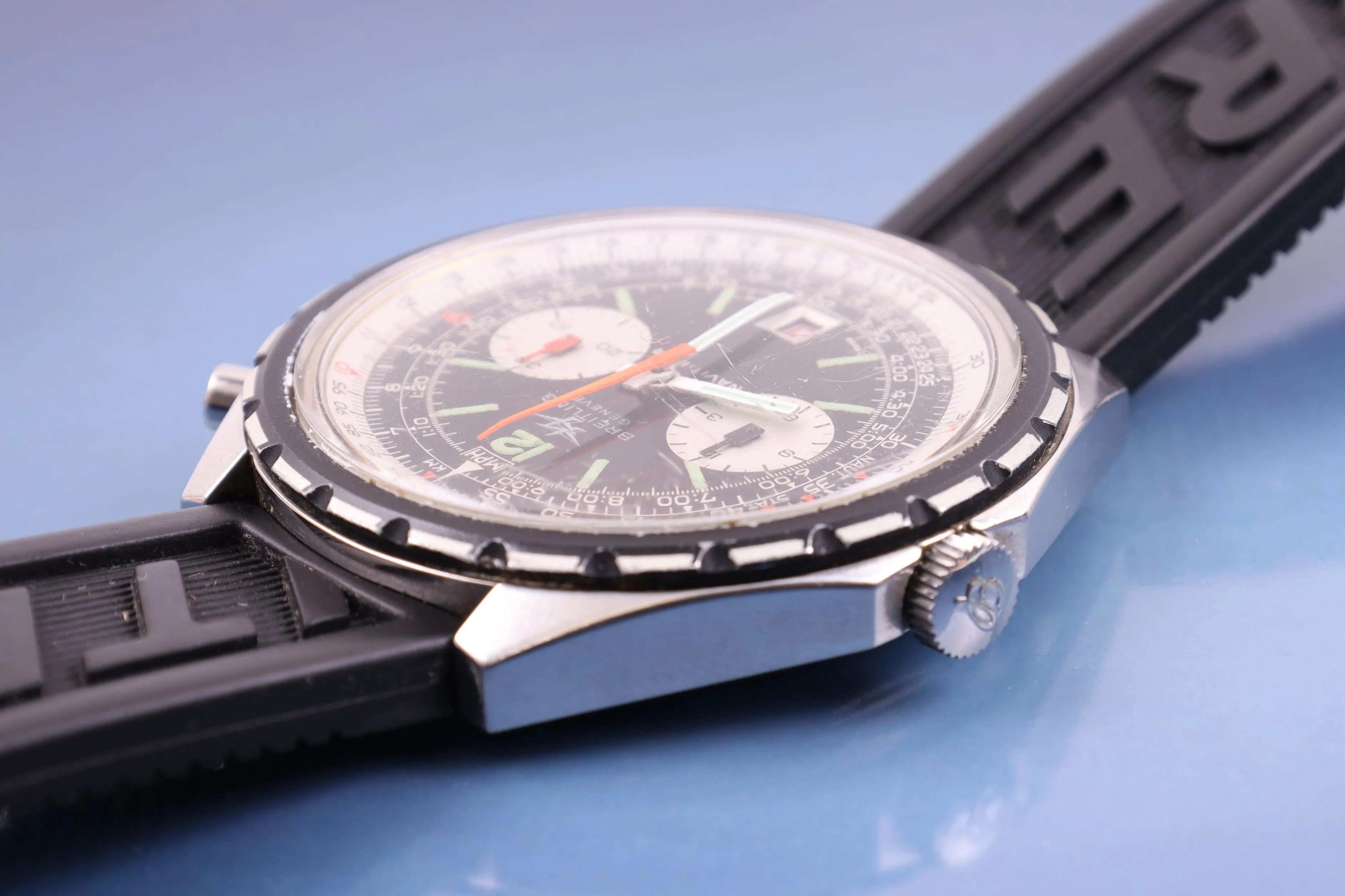 Breitling Navitimer Chrono-Matic 1806 48mm Stainless steel Black 3