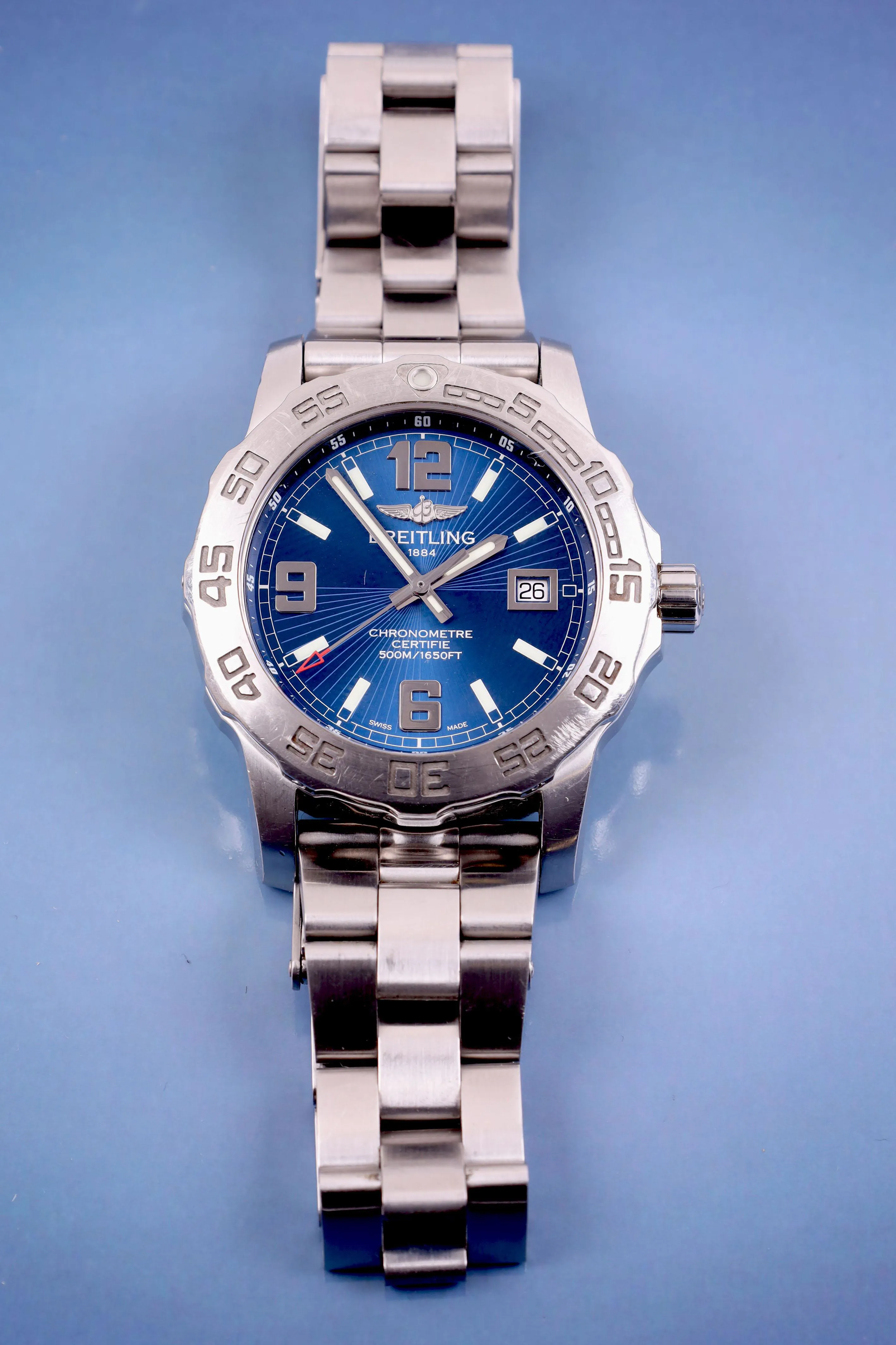 Breitling Colt A74387 44mm Stainless steel Blue 1