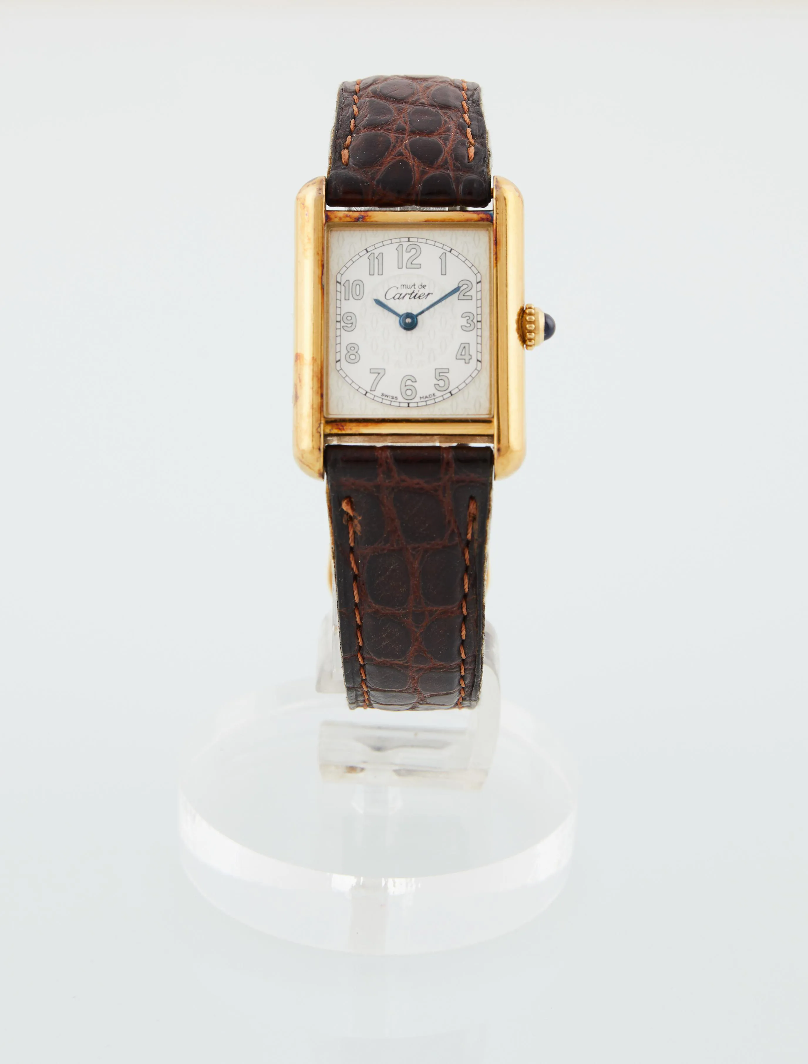 Cartier Must de Cartier 2415 22mm Silver and gold-plated Silver