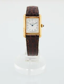 Cartier Must de Cartier 2415 Silver and Gold-plated Silver