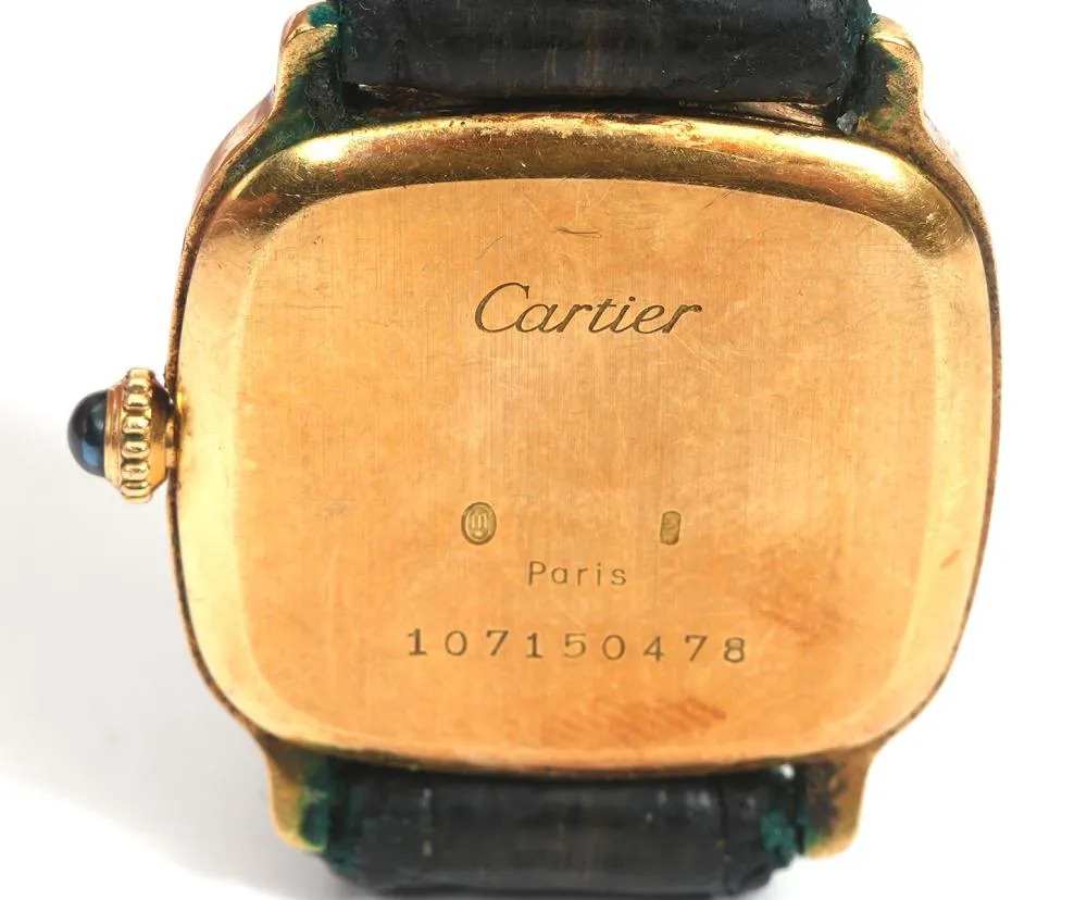 Cartier 27mm Yellow gold White 4
