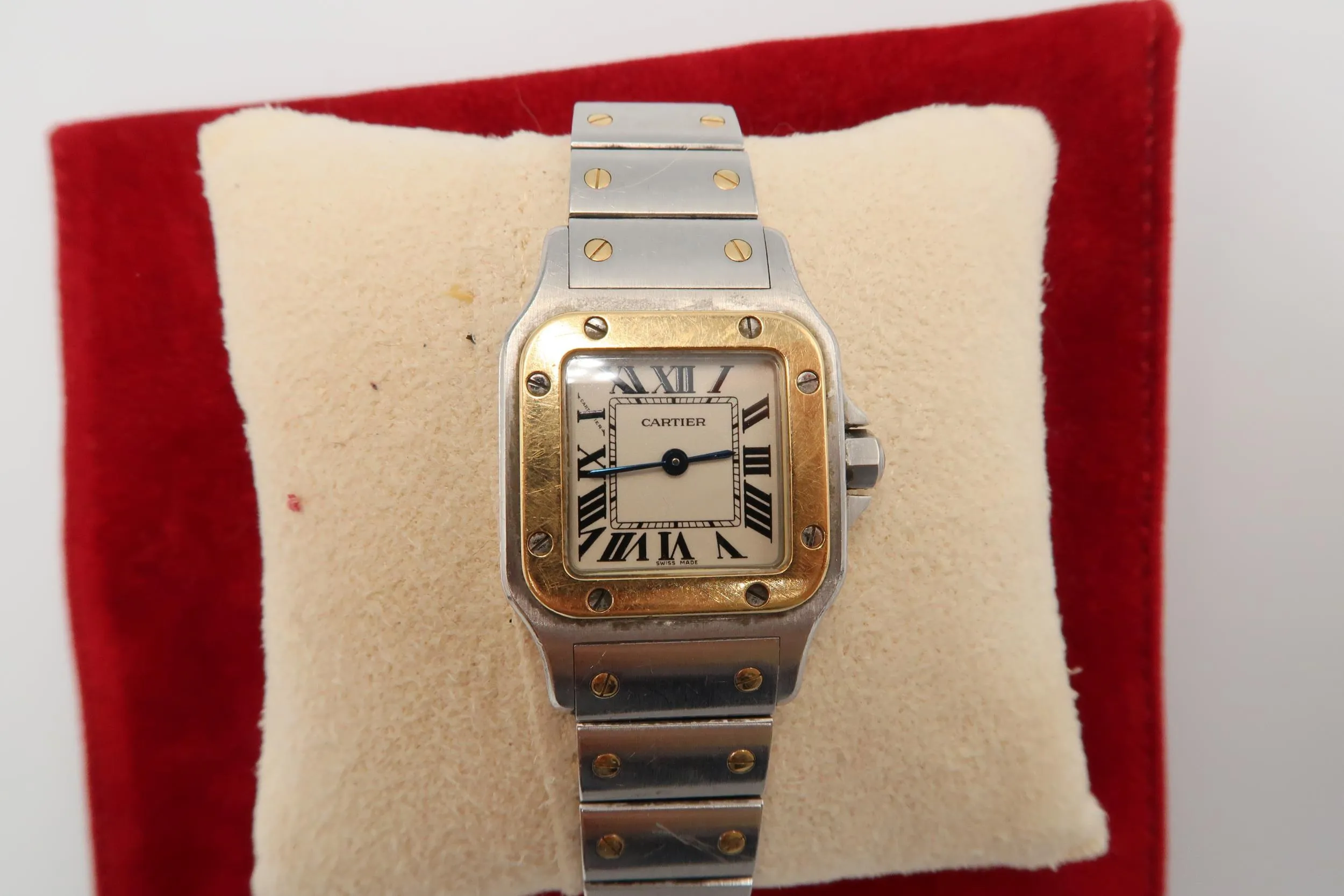 Cartier Santos 1567 Yellow gold and Stainless steel 3