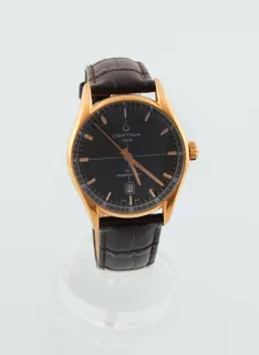 Certina DS-1 C029407A Stainless steel and Gold-plated Brown