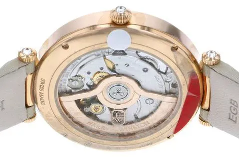 Harry Winston Premier 36mm Red gold Mother-of-pearl 3