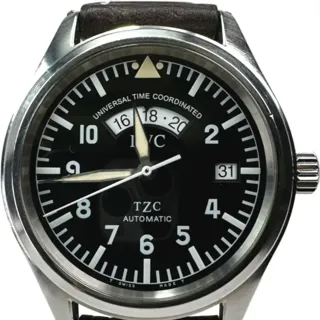 IWC Pilot Spitfire UTC IW325101 Steel Black