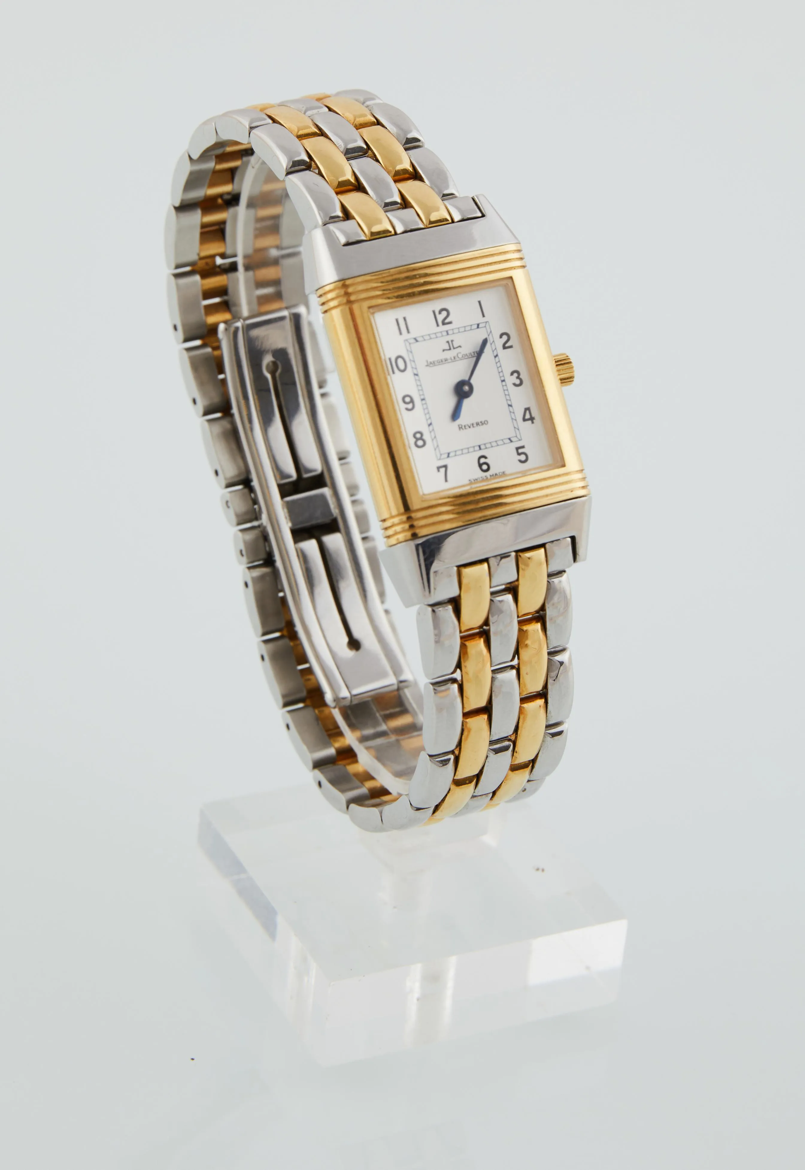 Jaeger-LeCoultre Reverso 260.5.86 20mm Stainless steel and yellow gold Silver 2