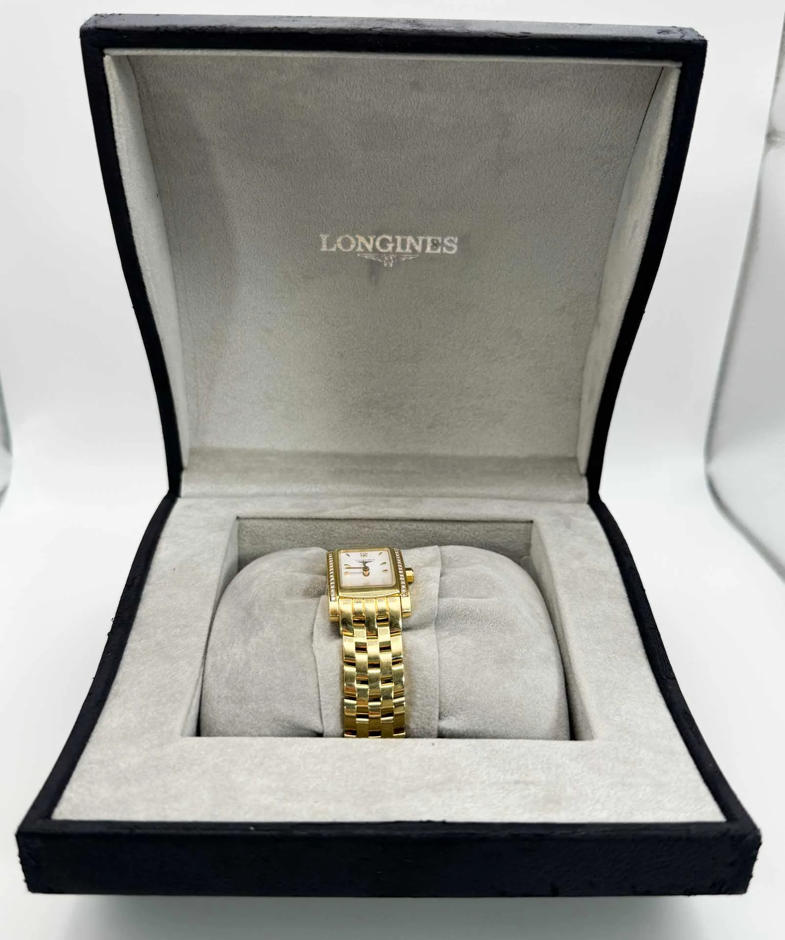 Longines L5 155 7 25mm Yellow gold and diamond-set 1