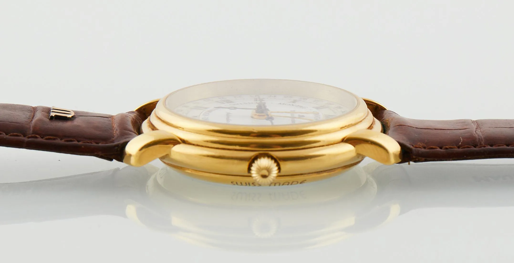 Maurice Lacroix 27294 38mm Metal and Gold-plated White 4