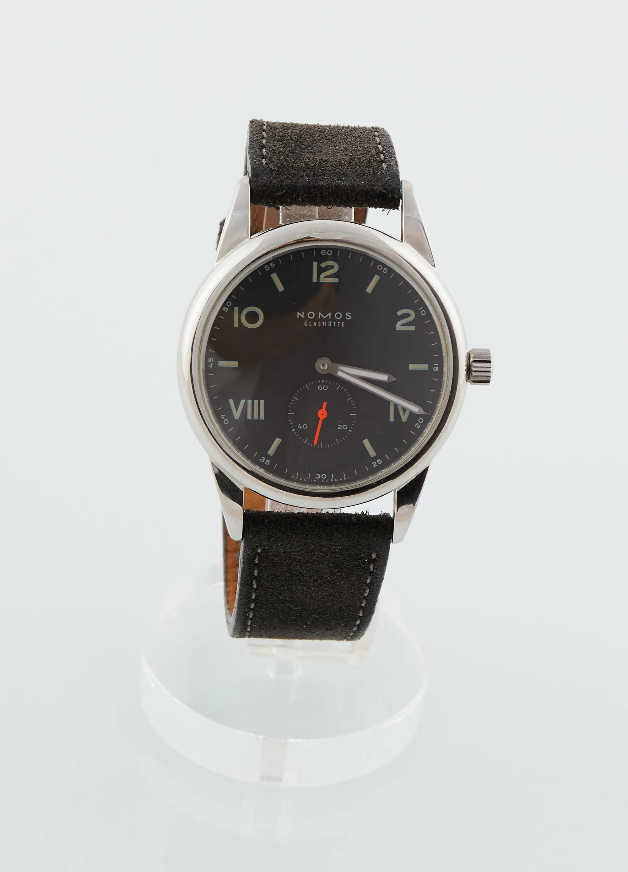 NOMOS Club Campus 39mm Stainless steel Gray