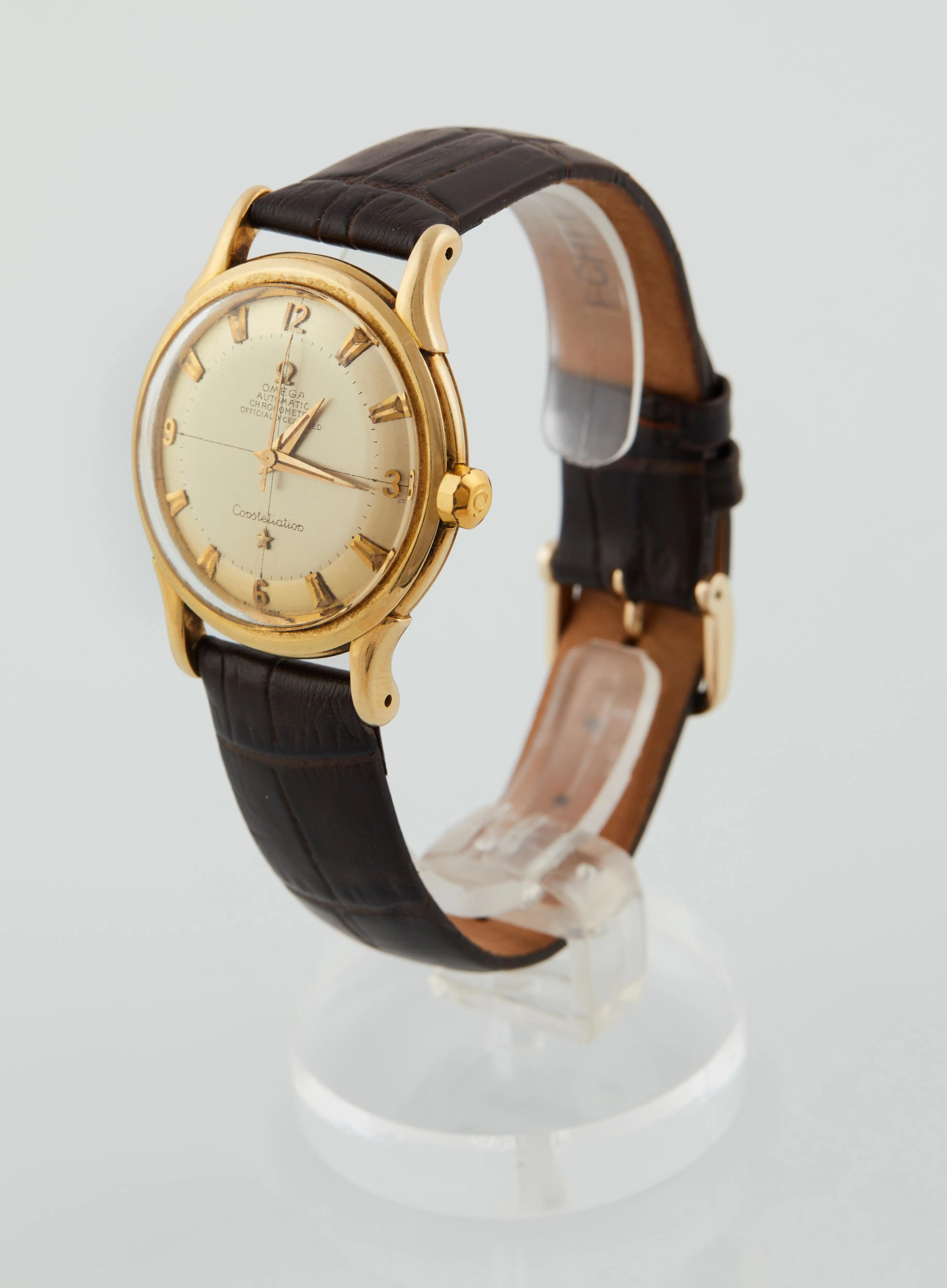 Omega Constellation 2652 SC 35mm Yellow gold Silver 3