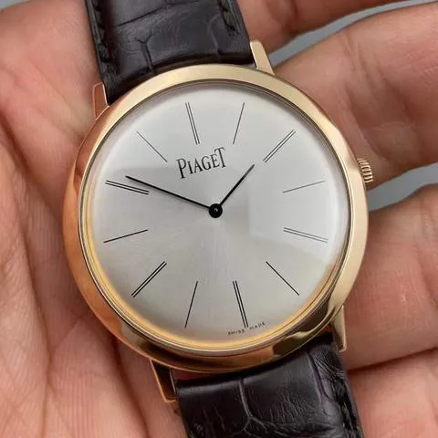 Piaget Altiplano G0A31114 38mm Rose gold Silver