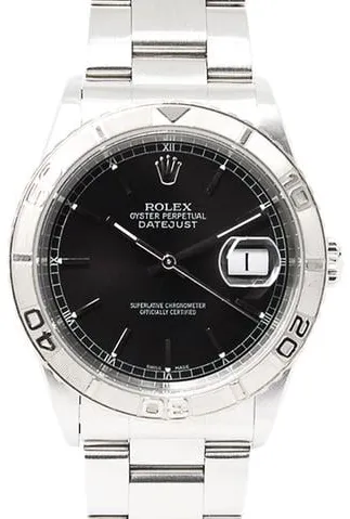 Rolex Datejust Turn-O-Graph 16264 36mm Stainless steel Black