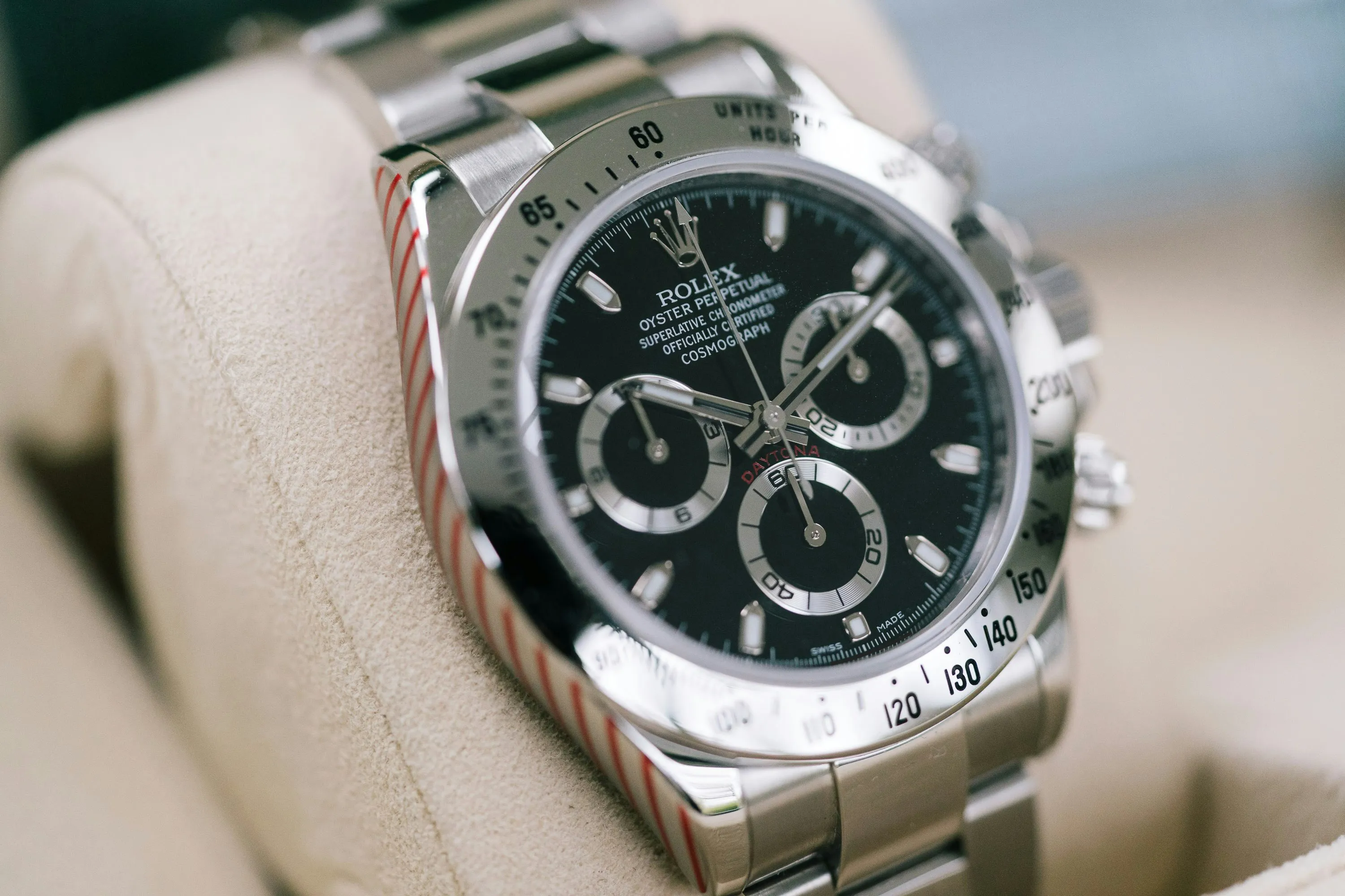 Rolex Daytona 116520 40mm Stainless steel Black 2