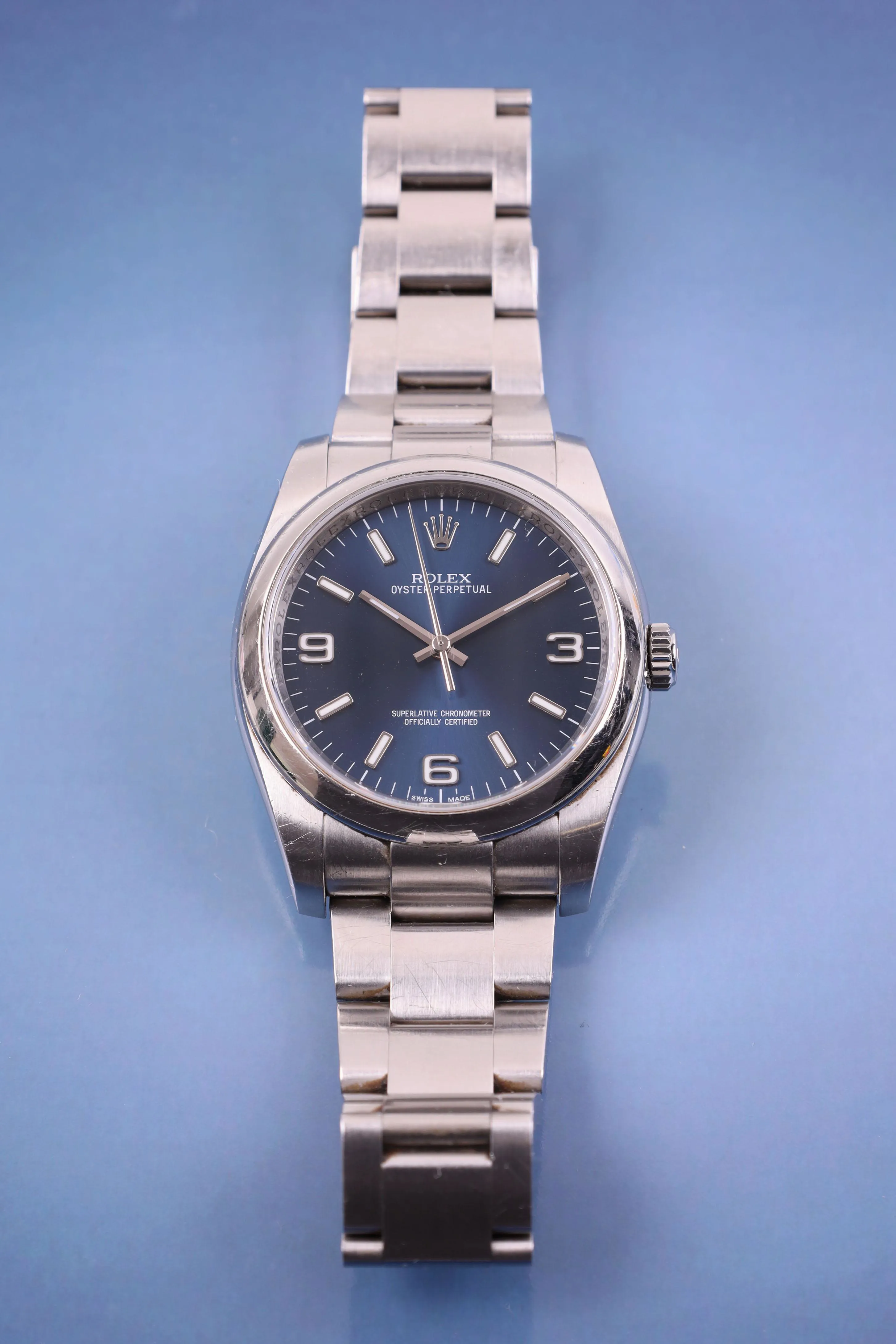 Rolex Oyster Perpetual 11600 36mm Stainless steel Blue 1