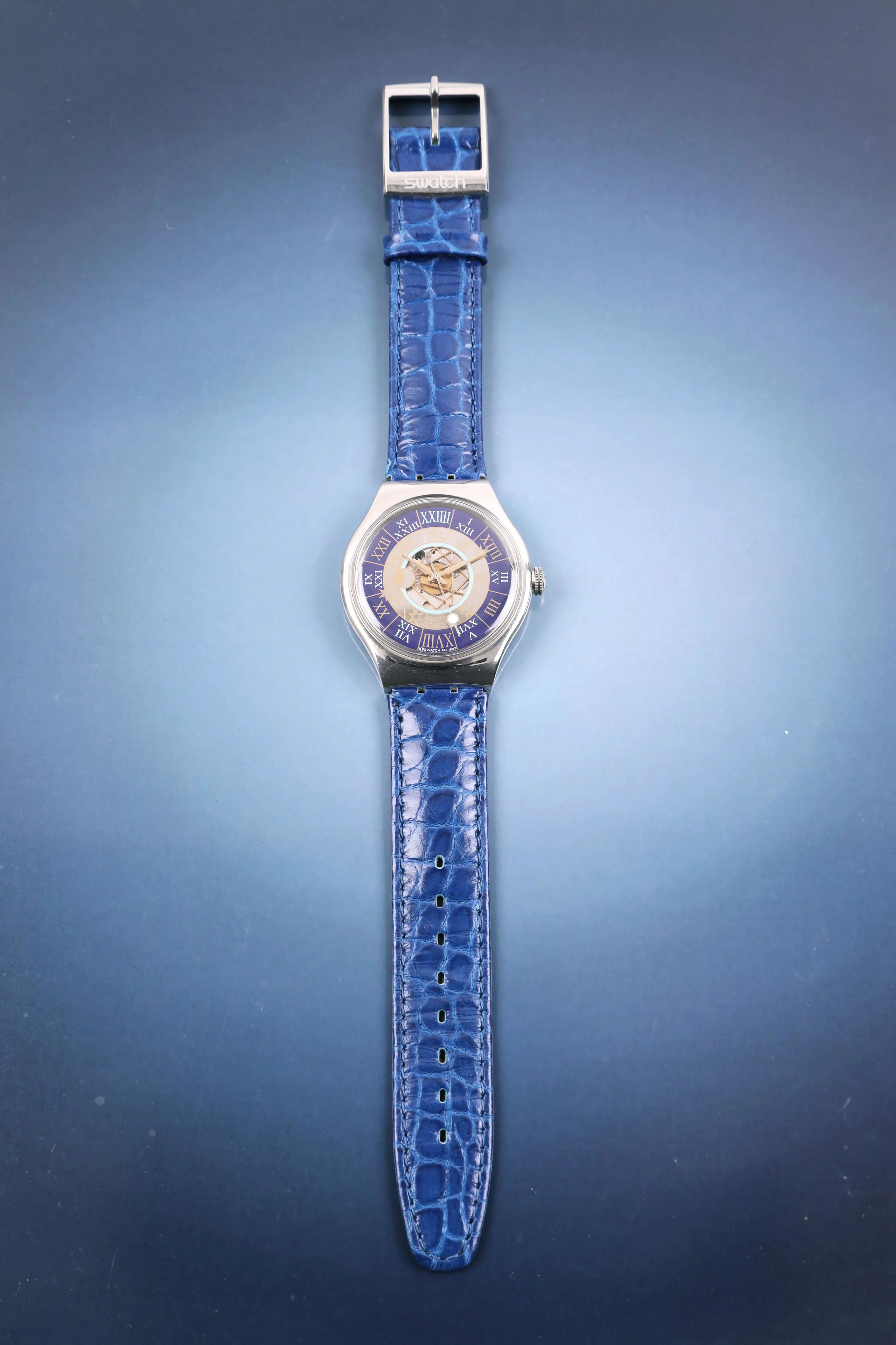 Swatch Tresor Magic 36mm Platinum Two-tone 1