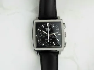 TAG Heuer Monaco CS2111 Stainless steel Black