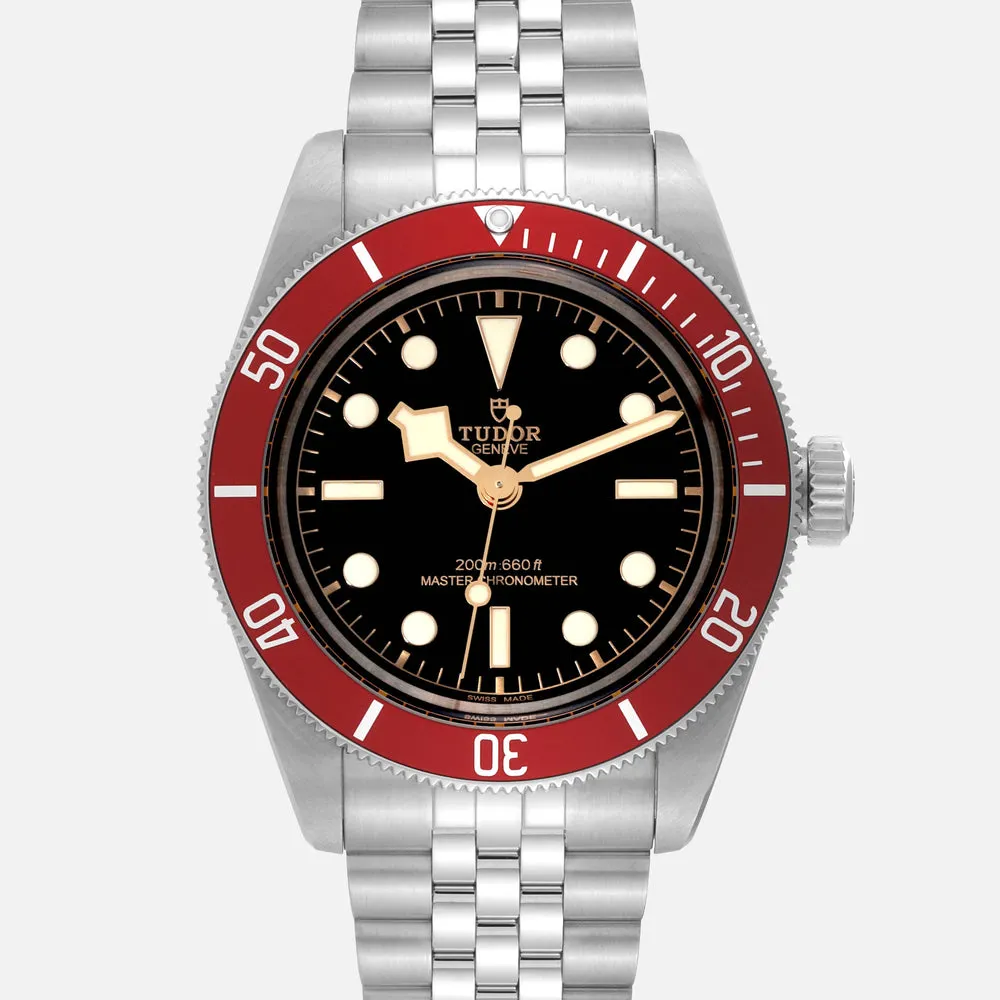 Tudor Heritage Black Bay 41mm Stainless steel Black