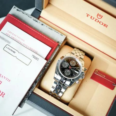Tudor Tiger Prince Date 79280 40mm Stainless steel Gray 3