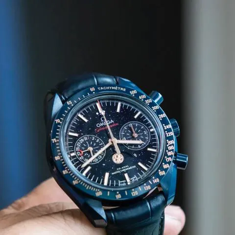 Omega Speedmaster Professional Moonwatch Moonphase 304.93.44.52.03.002 44.5mm Ceramic Blue