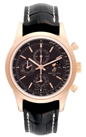 Breitling Transocean Chronograph 1461 R19310 43mm Rose gold Black 4