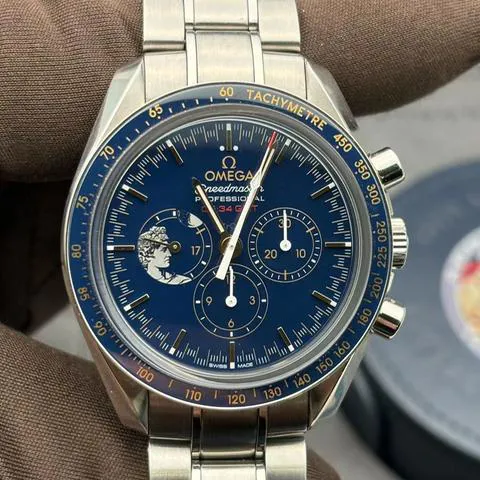 Omega Speedmaster Professional Moonwatch 311.30.42.30.03.001 42mm Stainless steel Blue