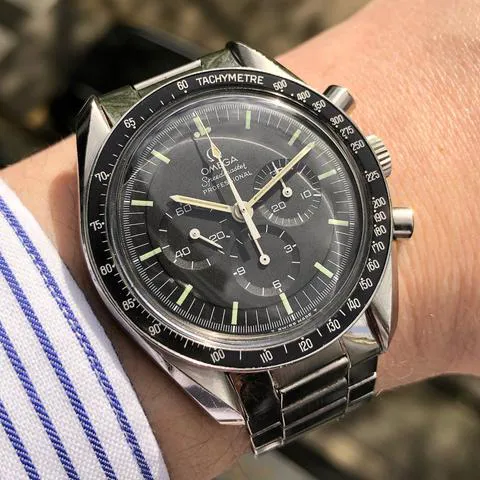 Omega Speedmaster Professional Moonwatch ST 145.022-69 42mm Stainless steel Black