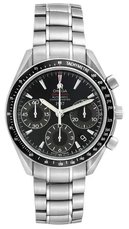 Omega Speedmaster Date 323.30.40.40.01.001 40mm Stainless steel Black 4