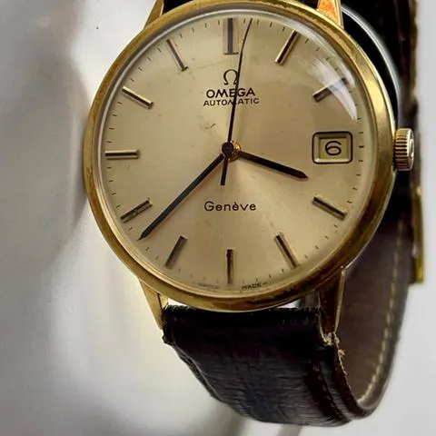 Omega Genève 162.057 33mm Yellow gold Champagne