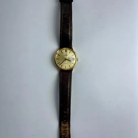 Omega Genève 162.057 33mm Yellow gold Champagne 4