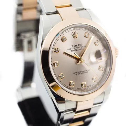 Rolex Datejust 41 126301 41mm Yellow gold and Stainless steel Rose 1