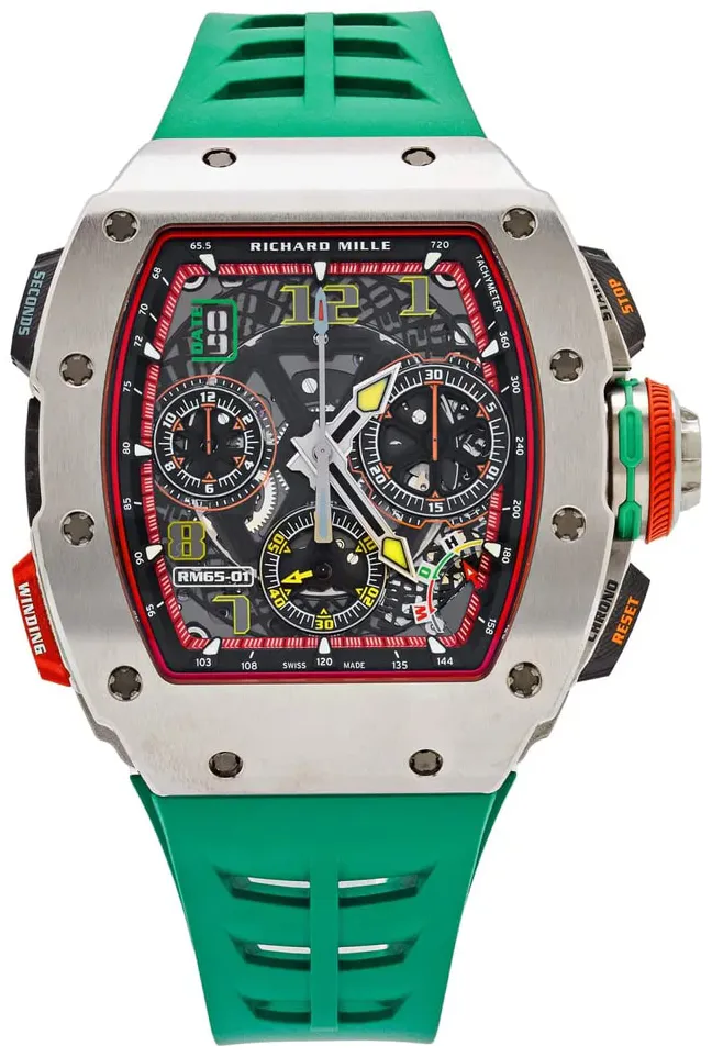 Richard Mille RM 65-01 RM65-01 44.5mm Rose gold Skeletonized