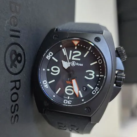 Bell & Ross BR 02 BR02-20-S 44mm Stainless steel Black