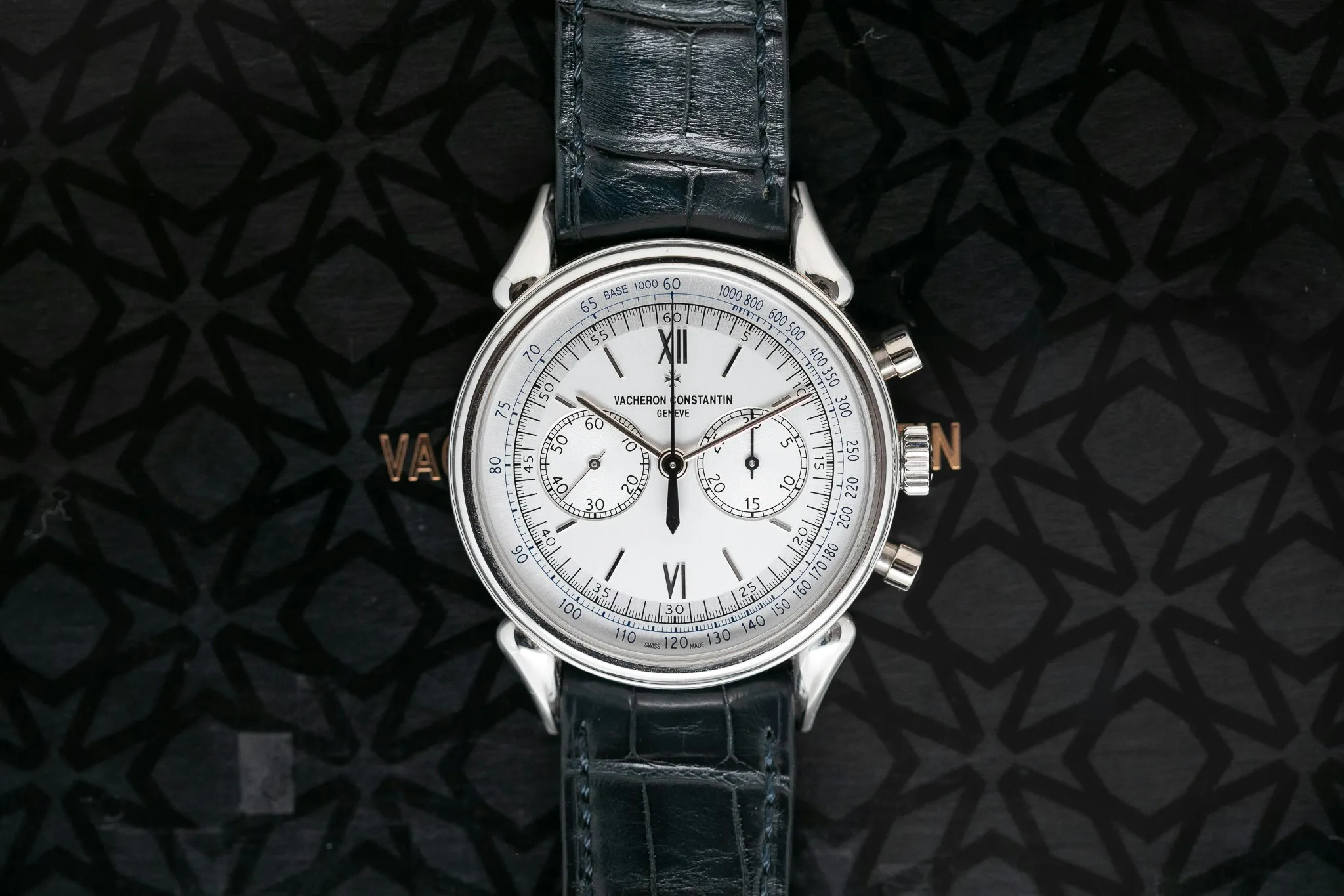 Vacheron Constantin Historiques 5000H/000P-B058 38.5mm Platinum Silver 18