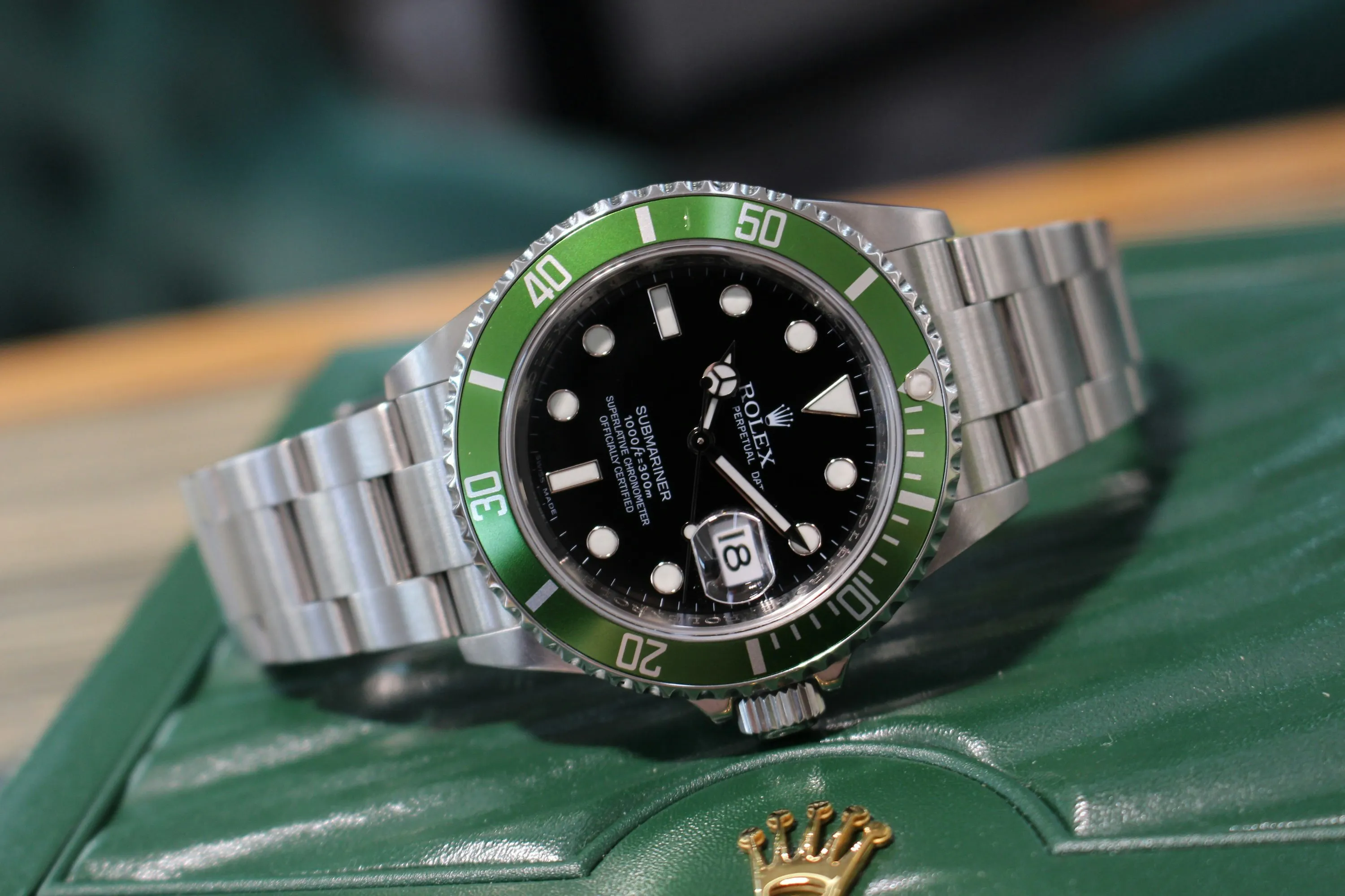 Rolex Submariner 16610LV 40mm Stainless steel Black 3