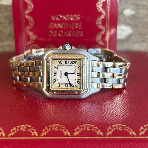 Cartier Panthère 112000R 22mm Yellow gold and stainless steel Champagne