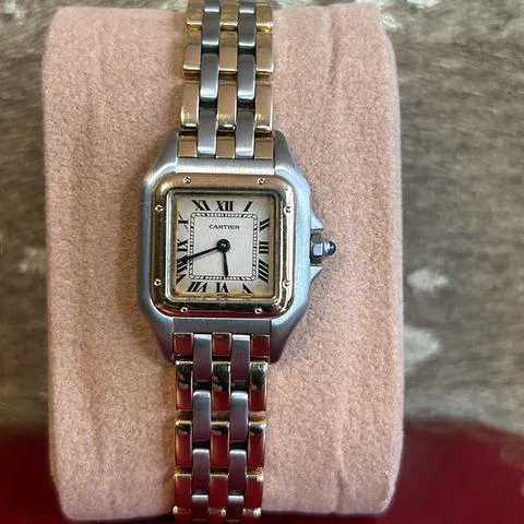 Cartier Panthère 112000R 22mm Yellow gold and stainless steel Champagne 1