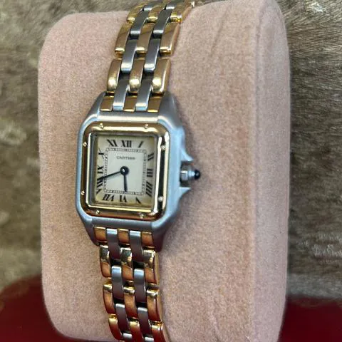 Cartier Panthère 112000R 22mm Yellow gold and stainless steel Champagne 2