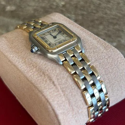 Cartier Panthère 112000R 22mm Yellow gold and stainless steel Champagne 4
