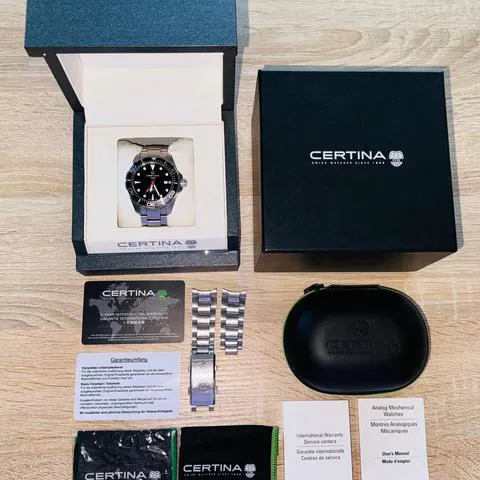 Certina DS Action C032.407.11.051.00 43mm Stainless steel Black