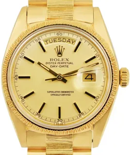 Rolex Day-Date 1807 18k yellow gold Champagne