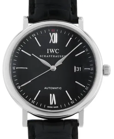 IWC Portofino Automatic IW356502 40mm Stainless steel Black