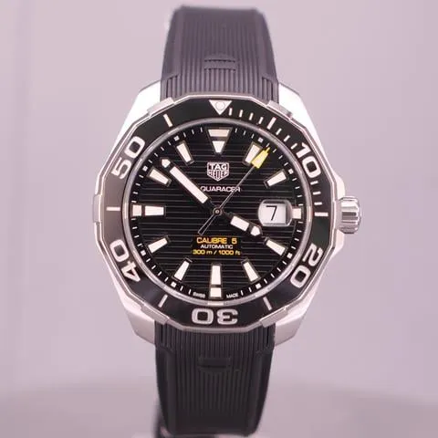 TAG Heuer Aquaracer WAY201A.FT6069 43mm Stainless steel Black